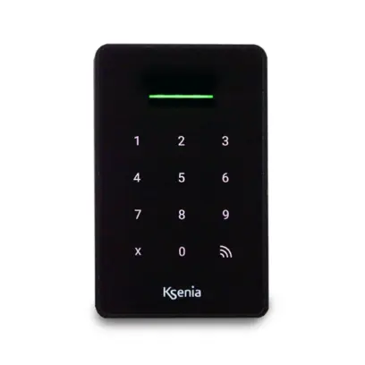 Ksenia ergo X, klávesnice/čtečka, černá